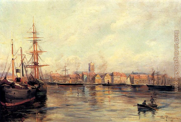 Edmond Marie Petitjean Paintings for sale